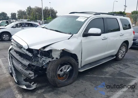 2016 Toyota Sequoia Platinum 5.7L V8 z USA, uszkodzony, nr VIN 5TDDY5G1XGS138707